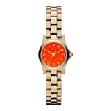 Marc By Marc Jacobs Henry Dinky Orange Dial Ladies Watch MBM3202 - Big Daddy Jewelry
