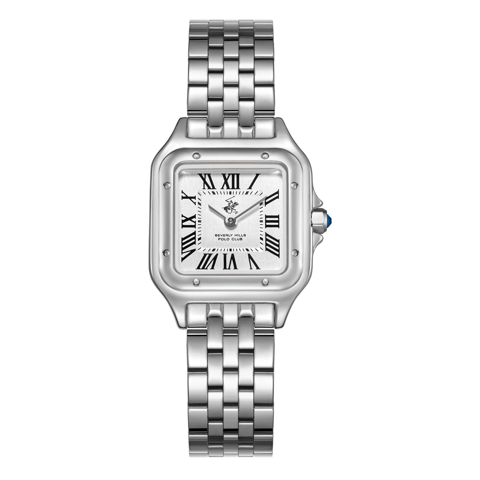 Beverly Hills Polo Club Silver Ladies Watch BP3755C.330