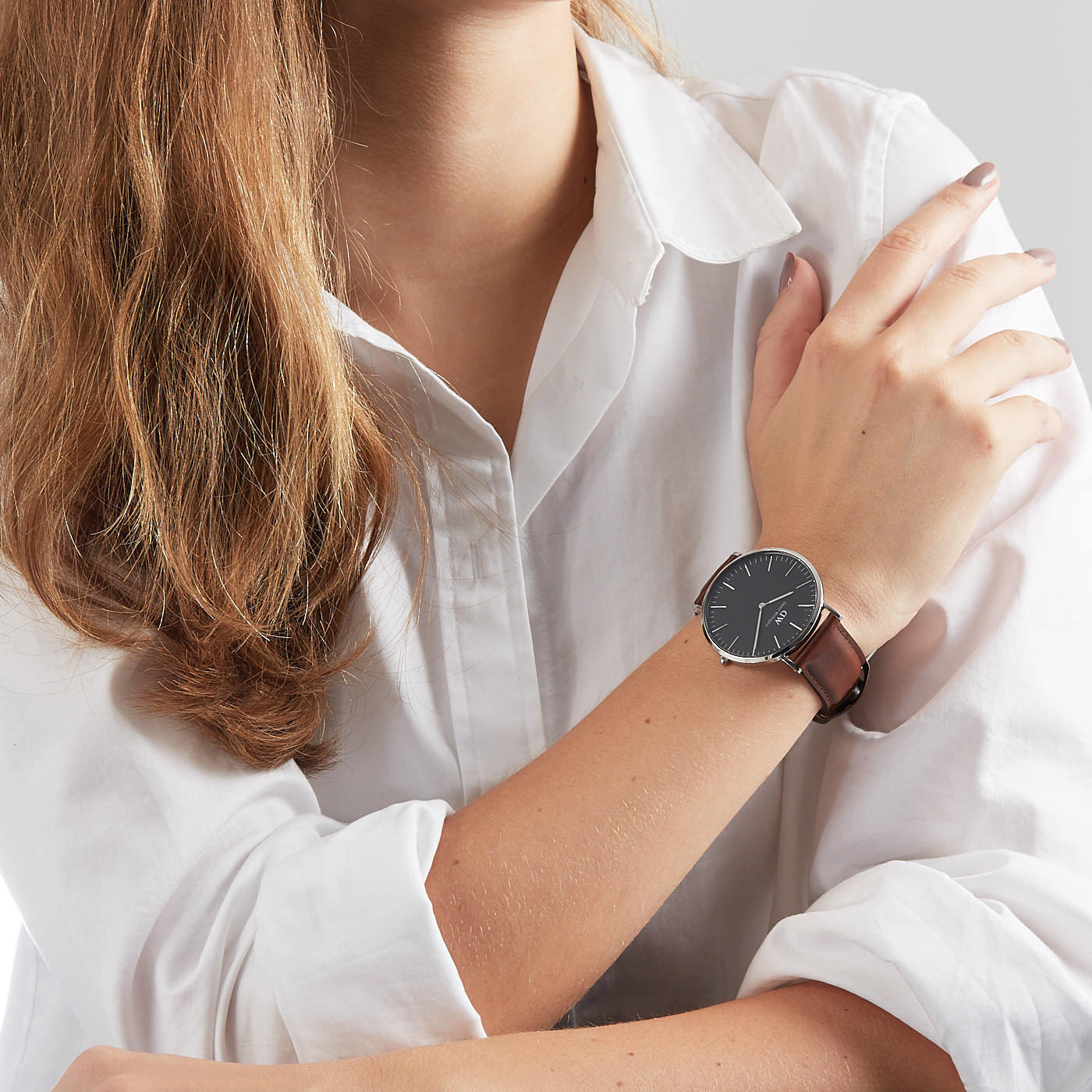 Daniel Wellington Bristol 40mm Men's Silver Watch DW00100131