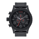 Nixon 51-30 Chrono Black Red Men's Watch A083-2298 - Big Daddy Jewelry