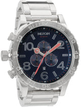 Nixon 51-30 Navy Blue Silver Men's Watch A083-307 - Big Daddy Jewelry