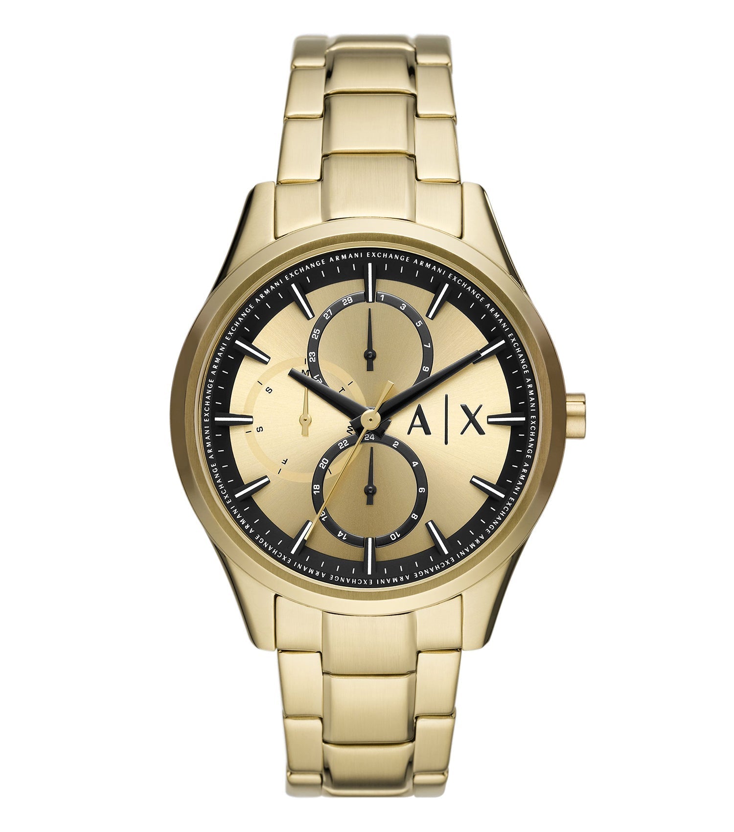 Armani Exchange Dante Chronograph Gold Men's Watch - AX1866