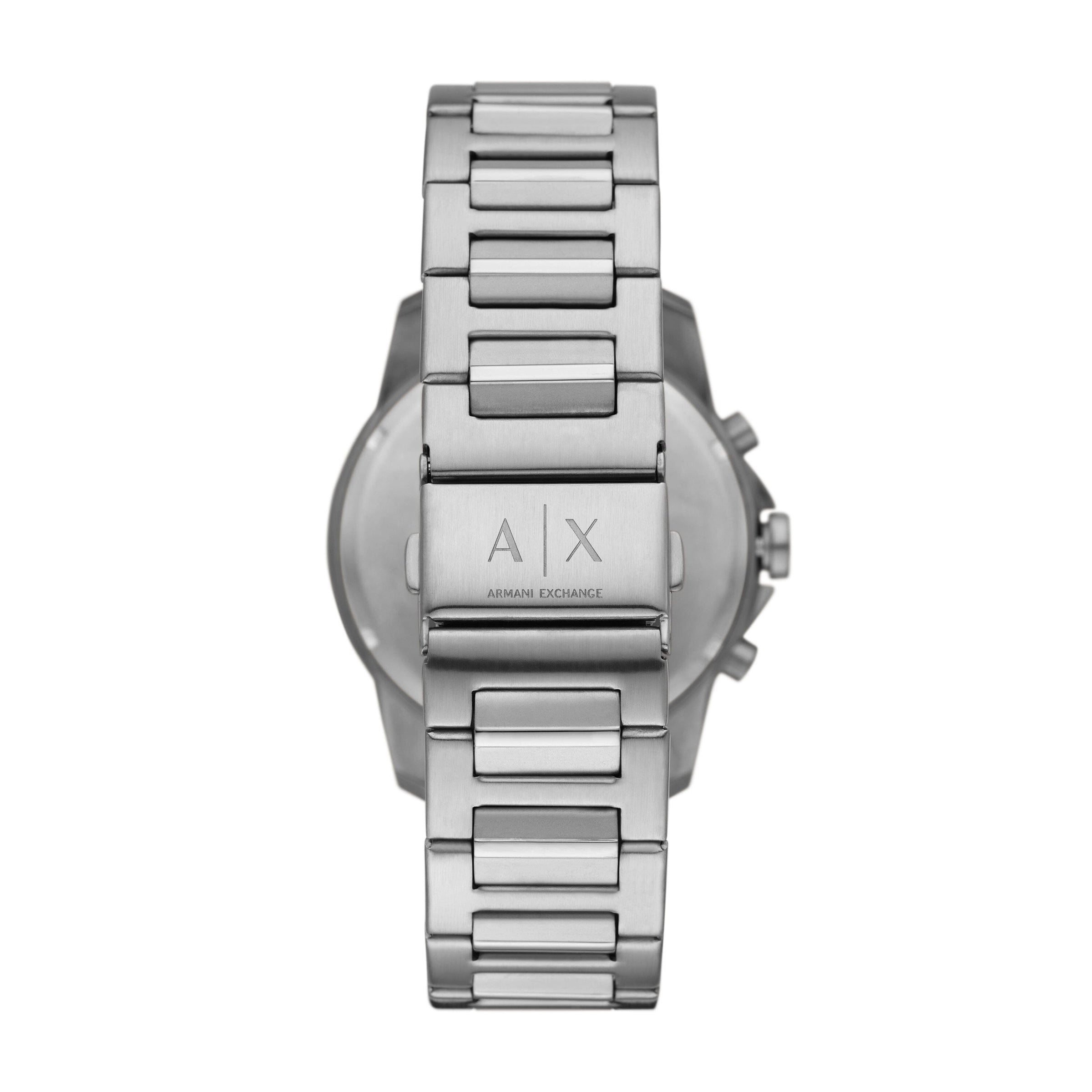 Armani Exchange Banks Chronograph Silver Men's Watch - AX1742