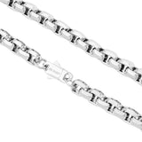 Big Daddy 8MM Silver Steel Franco Box Chain