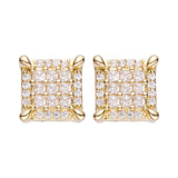 Big Daddy Emerald Cut Diamond Earring