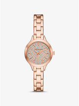 Michael Kors Rose Gold Ladies Watch - MKO1087 MKO1087 - Image 1