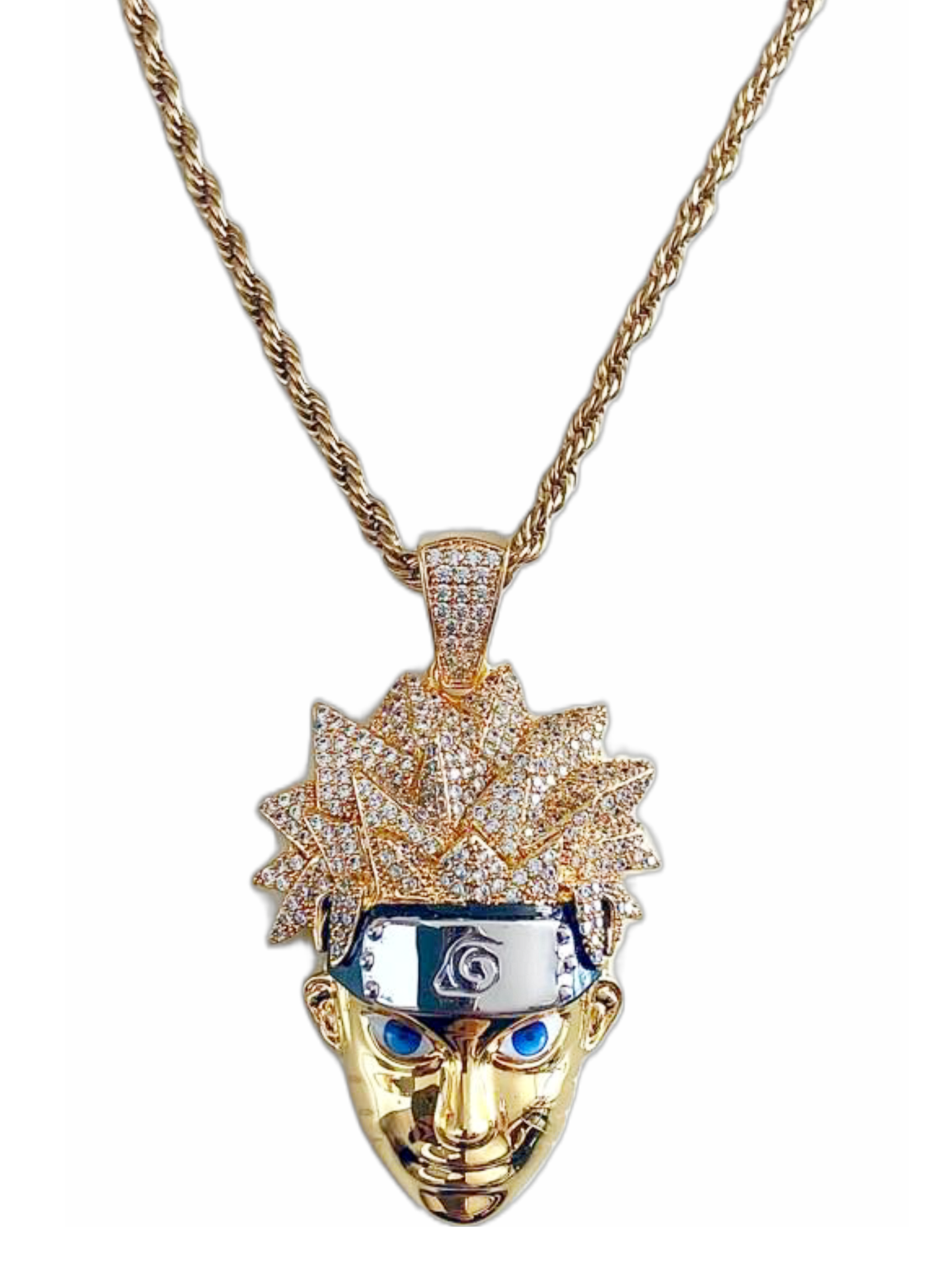 Big Daddy Gold Plated Naruto Pendant Big Daddy Jewelry