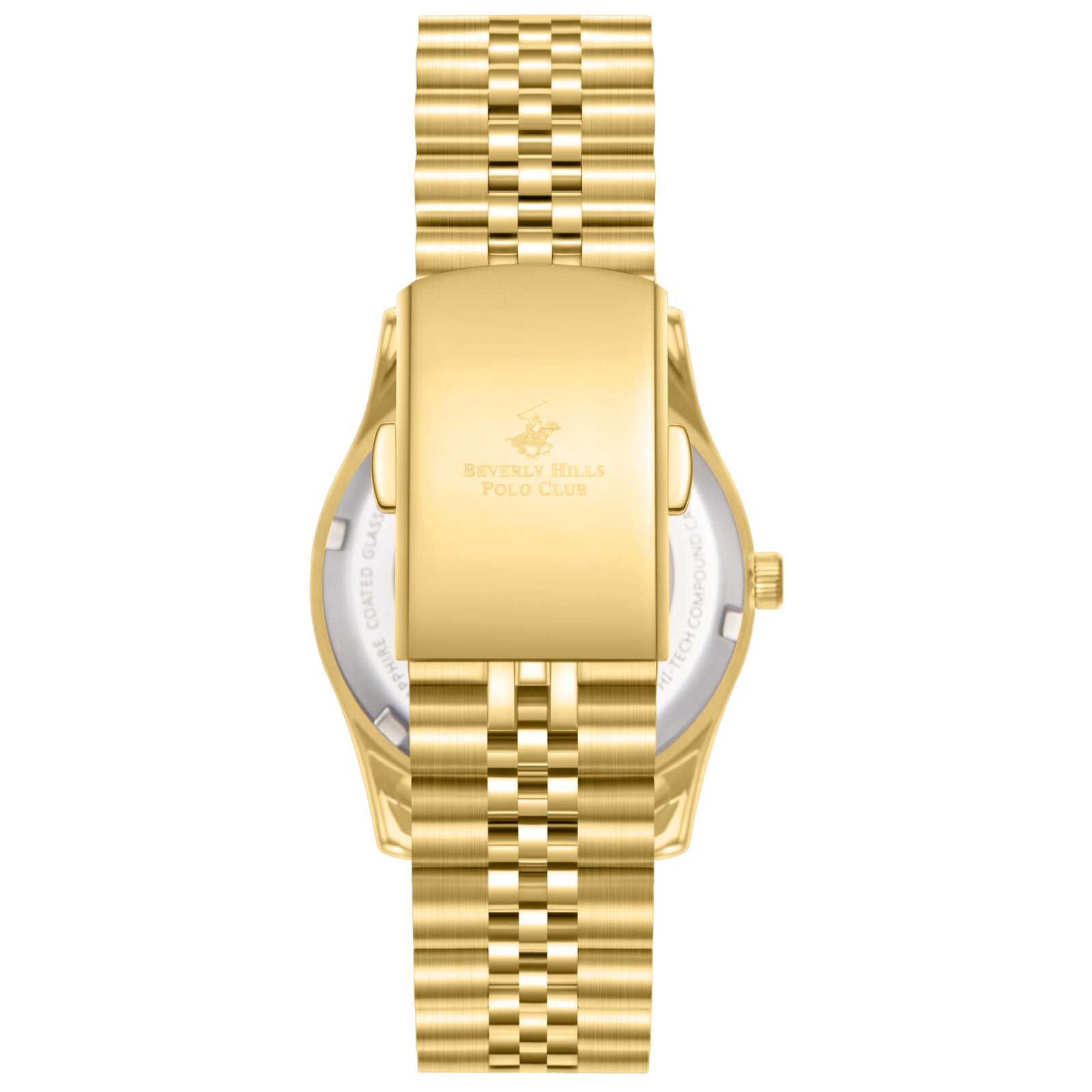 Beverly Hills Polo Club Gold Stainless Steel Ladies Watch - BP3169C.121