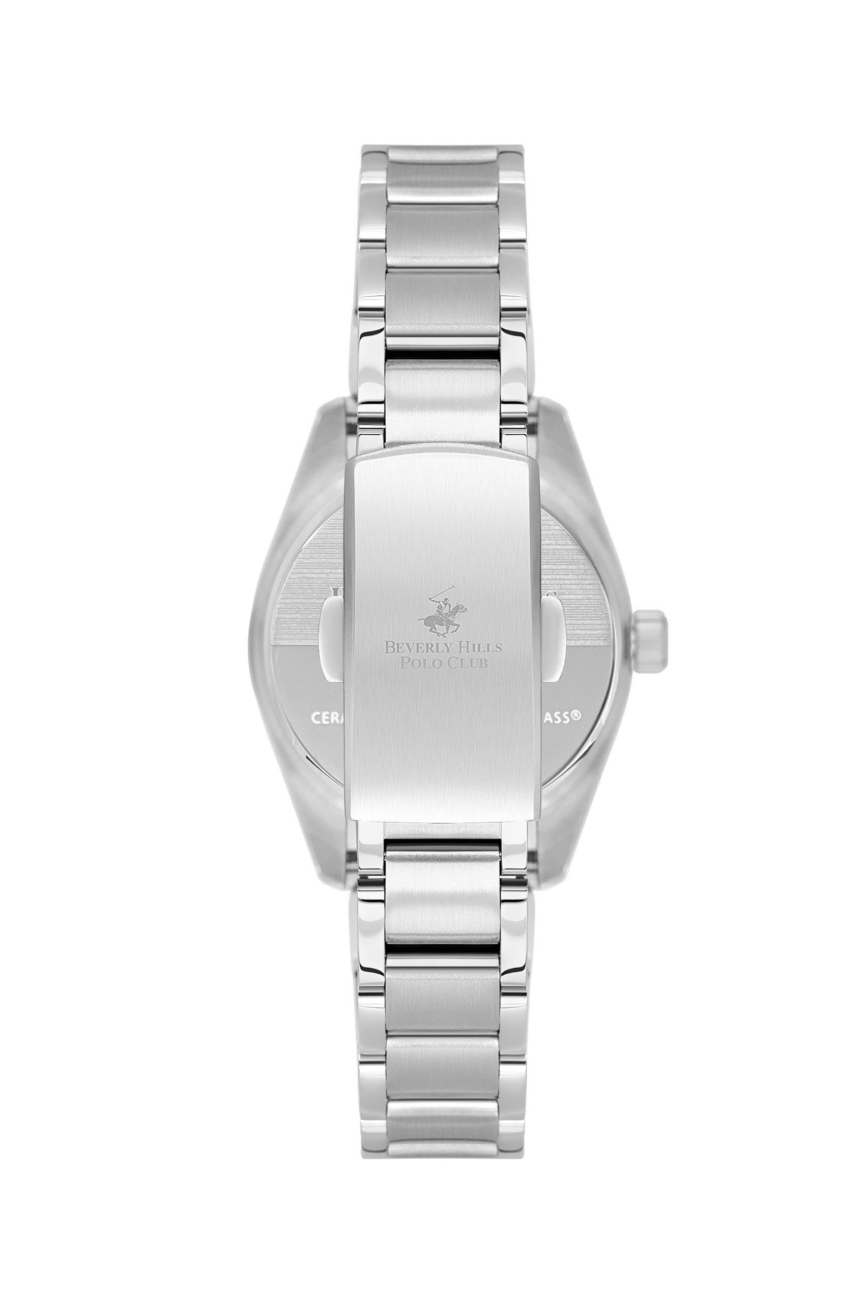 BEVERLY HILLS POLO CLUB 32MM Silver Stainless Date Watch – BP3597X.370