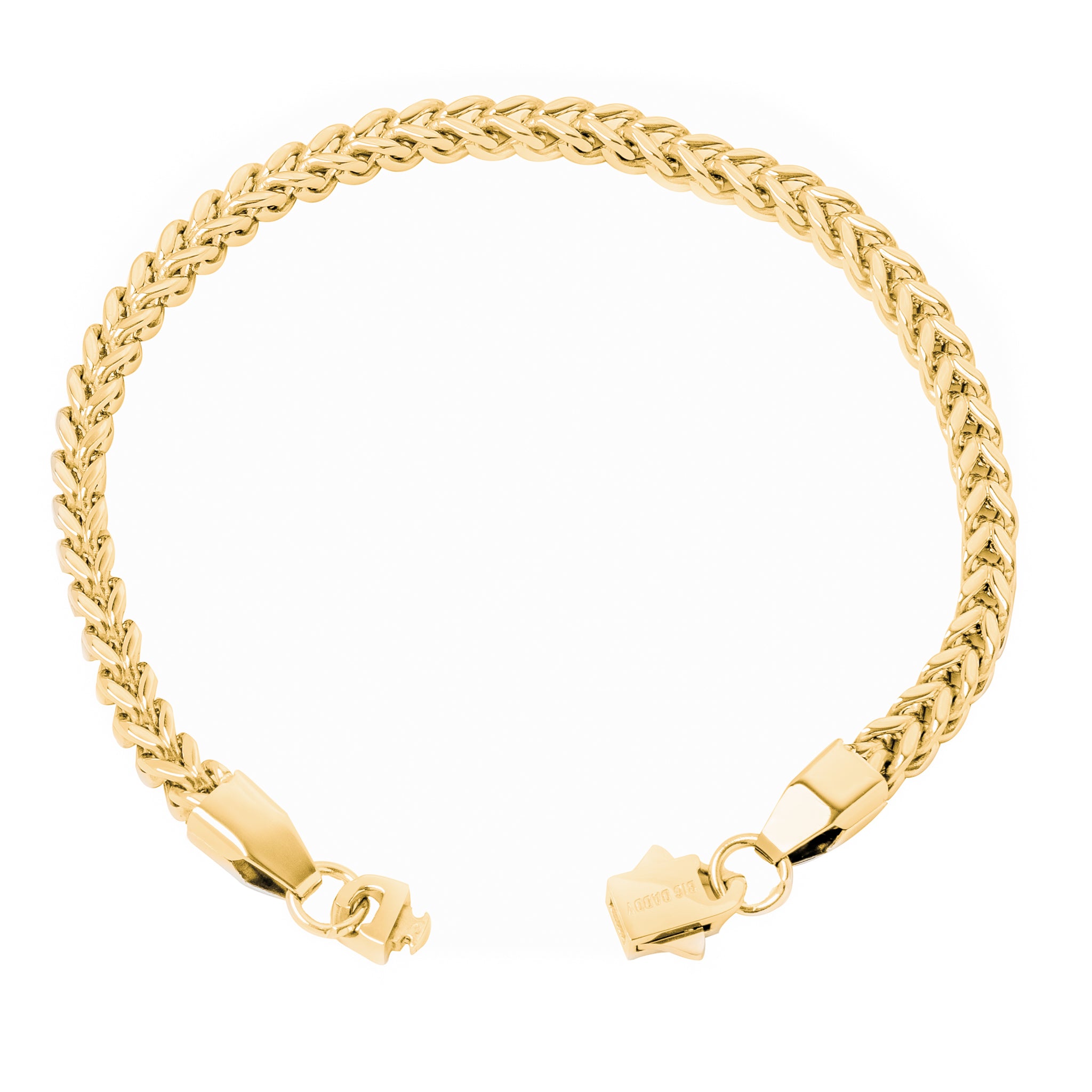 Big Daddy 5MM Gold Cuban Bracelet - Bracelet