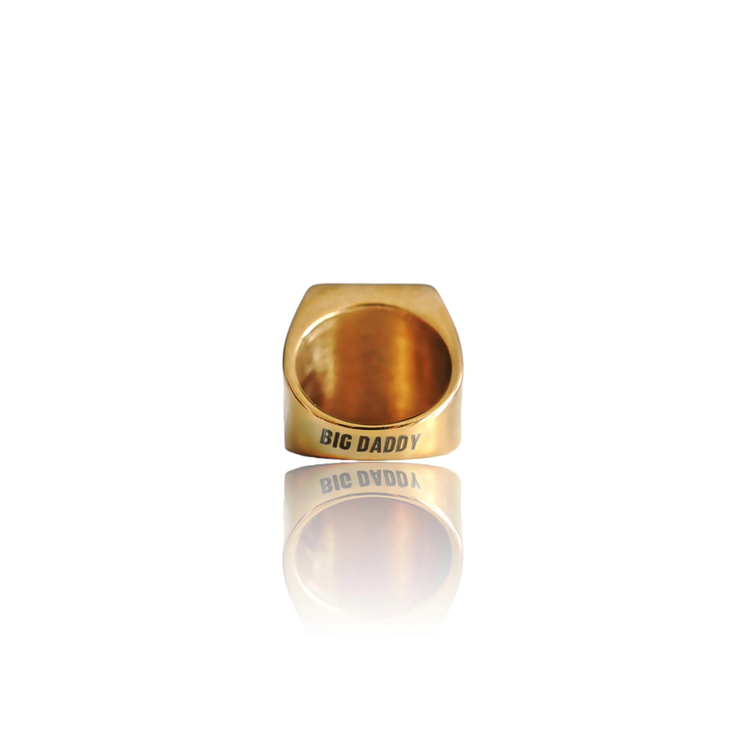 Big Daddy Royal Iced Gold Ring - Ring