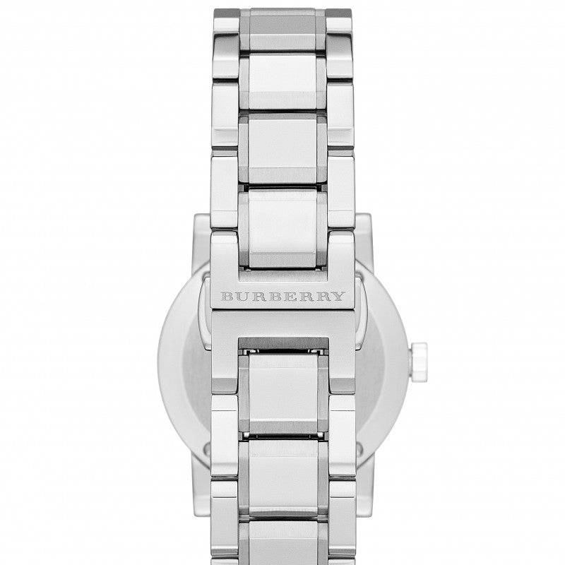 Burberry The City Silver Dial Diamond Women's Watch BU9213