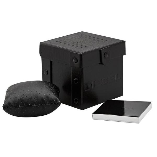 Diesel Mr. Daddy 2.0 DZ7434 watch box and accessories including protective cushion and card