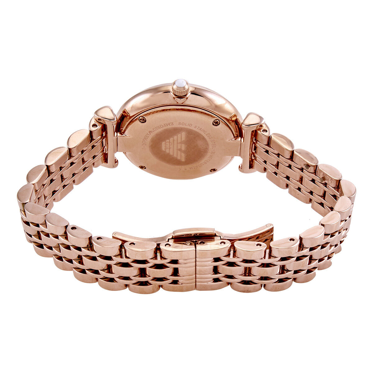 Emporio Armani Glitz Quartz Crystal Pave Dial Ladies Watch AR11244