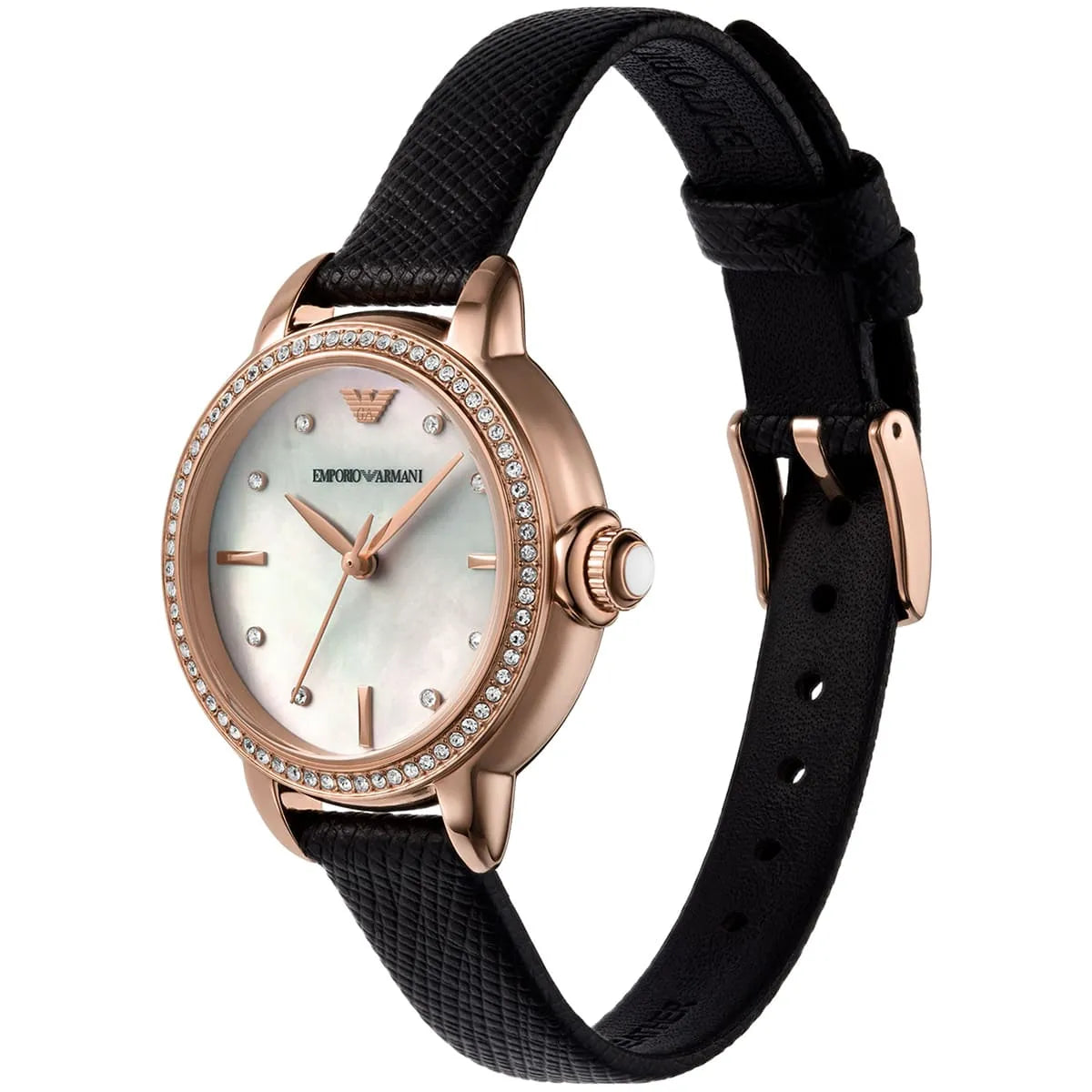 Emporio Armani Rose Gold Ladies Watch - AR11598