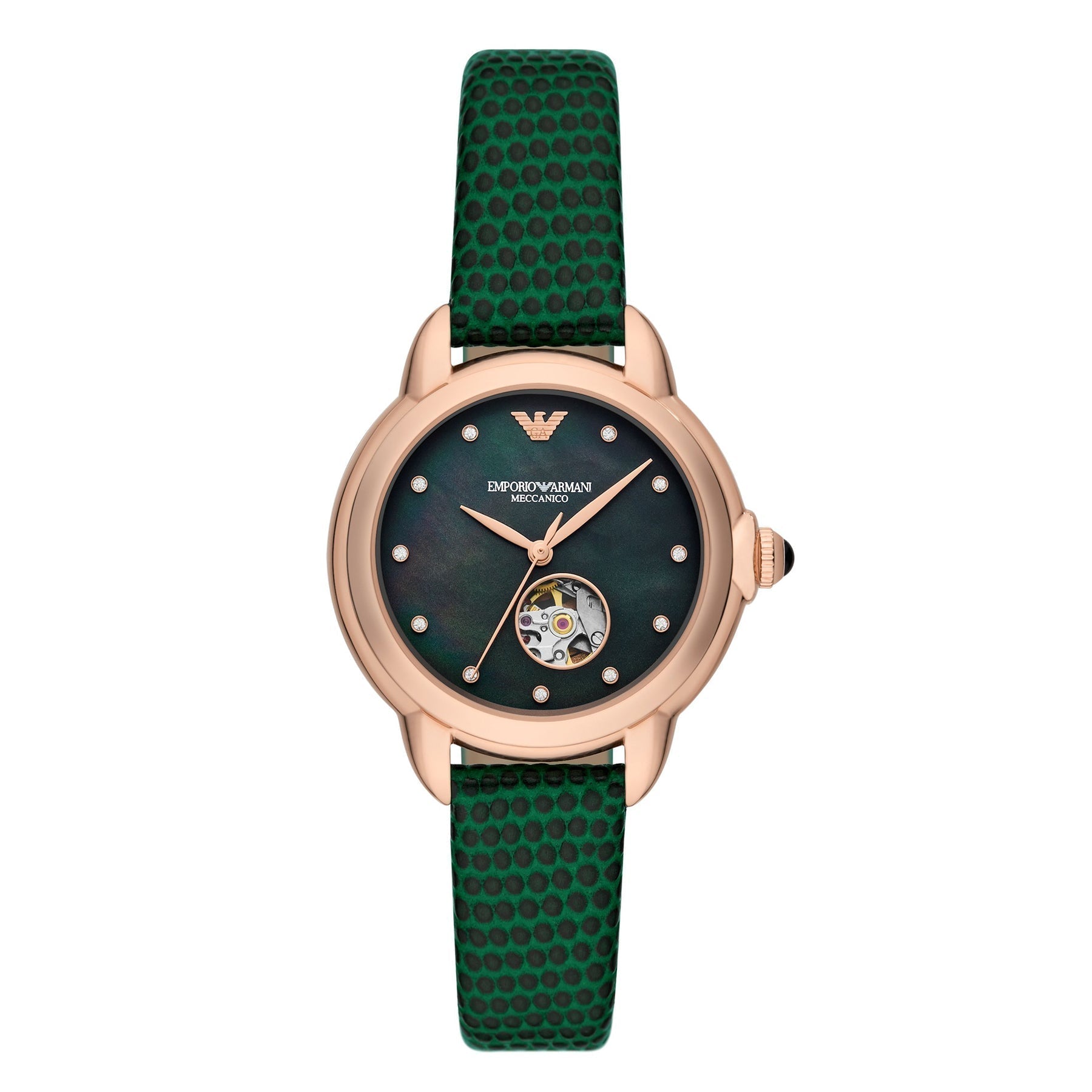 Emporio Armani Rose Gold Ladies Watch - AR60073