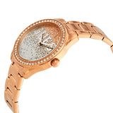 Guess Glitter Girl Rose and Silver Glitter Dial Ladies Watch W0987L3 - Big Daddy Jewelry #2