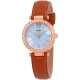 Guess Park Ave South Crystal Blue Dial Ladies Watch W0838L2 - Big Daddy Jewelry