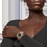 Versace Hellenyium Quartz Green Dial Two Tone Steel Strap Watch for Women - VEHU00420 VEHU00420 - Image 6