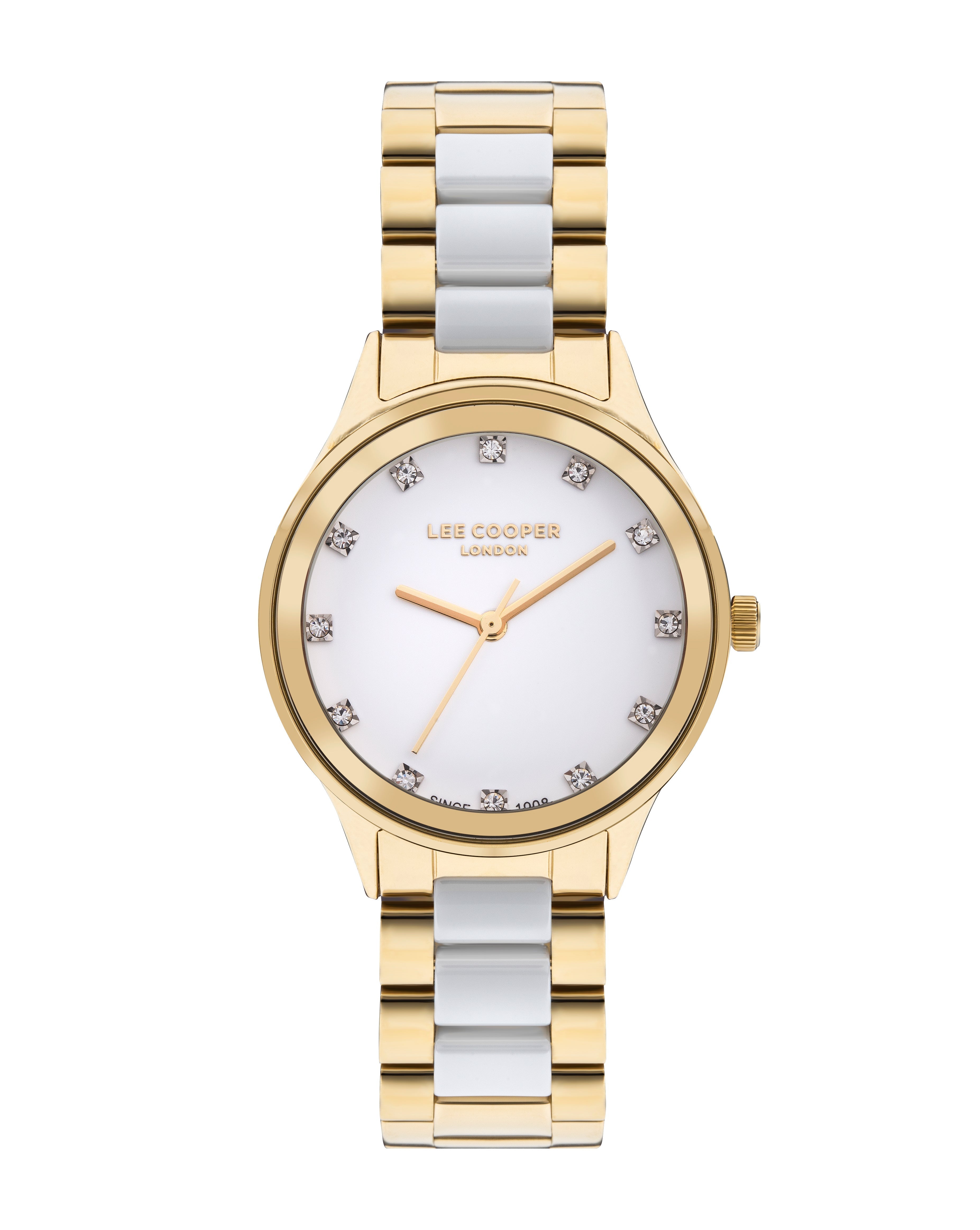 Lee Cooper Mother of Pearl Dial & Two-Tone Watch – LC07874.130