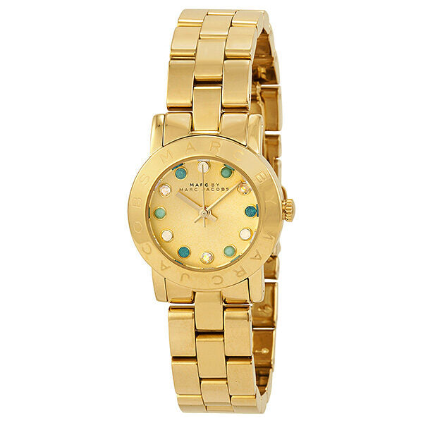 Marc by Marc Jacobs Amy Dexter Dial Gold-tone Ladies Watch MBM3218 - Big Daddy Jewelry