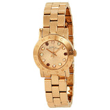 Marc by Marc Jacobs Amy Dexter Rose Dial Rose Gold-tone Ladies Watch MBM3219 - Big Daddy Jewelry