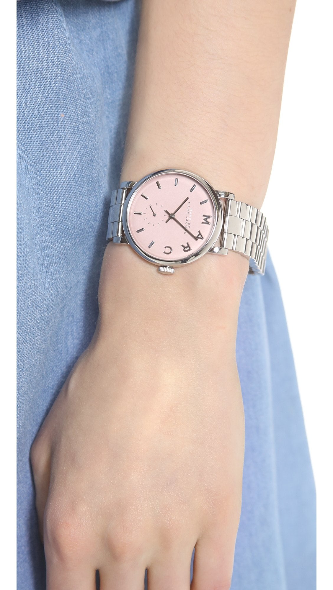 Marc By Marc Jacobs Baker Pink Women's Steel Wrist Watch MBM3280 - Big Daddy Jewelry #4