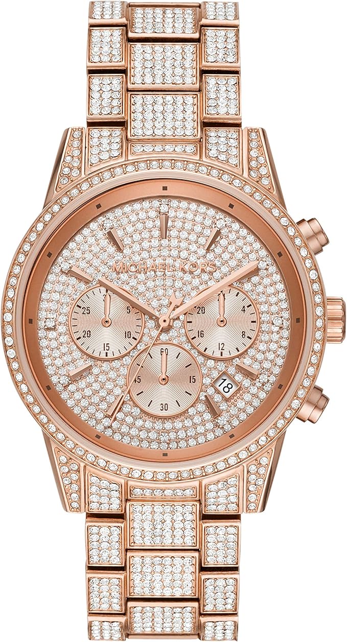 Michael Kors Rose Gold Ladies Watch - MK6748