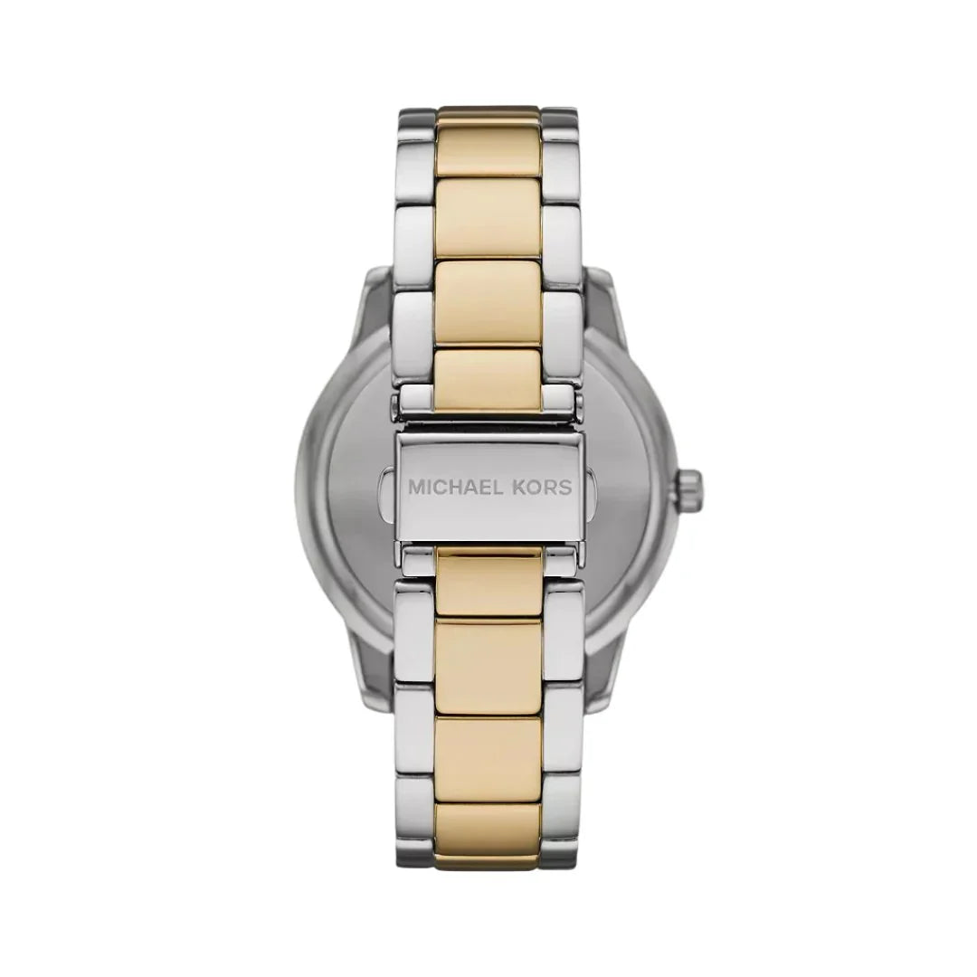 Michael Kors Oversized Tibby Pavé Two-Tone Watch - MK6825