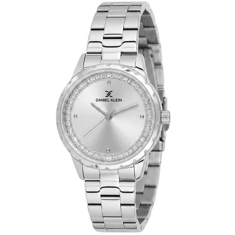Daniel Klein Premium Three Hand All Silver Women's Watch - DK.1.13897-1