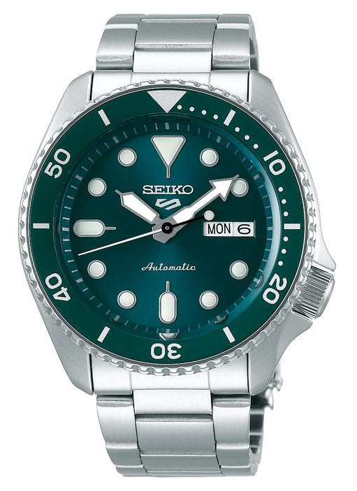 Seiko 5 sports Automatic Green Dial Watch SRPD61K1