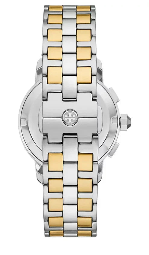Tory Burch Chronograph Two-Tone Bracelet Women's Watch TBW1052