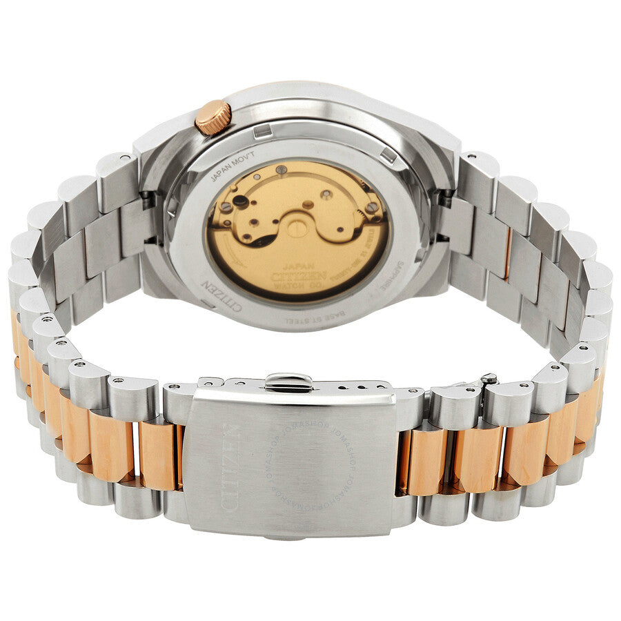 Citizen Tsuyosa Automatic 40mm Black Dial Two-Tone Stainless Steel Men’s Watch – NJ0154-80H