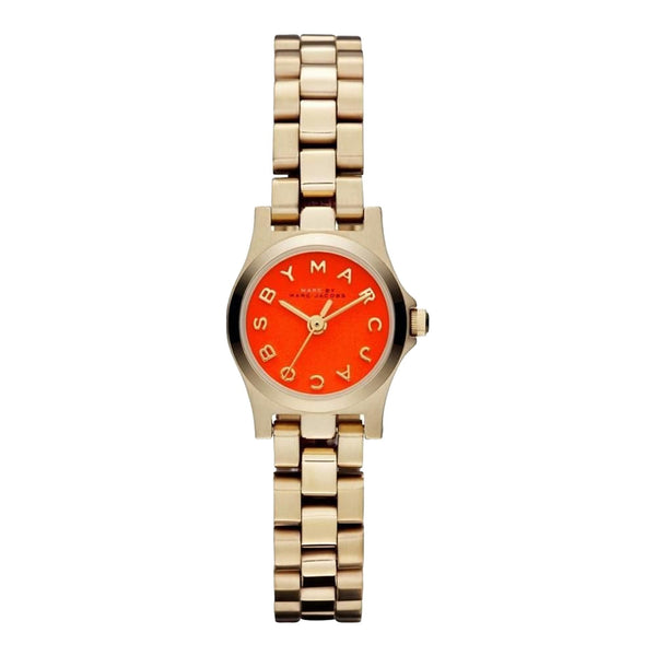 Marc By Marc Jacobs Henry Dinky Orange Dial Ladies Watch  MBM3202 - Big Daddy Jewelry