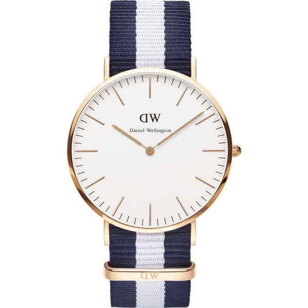 Daniel Wellington Classic Glasgow 40mm Men's Gold Watch DW00100004