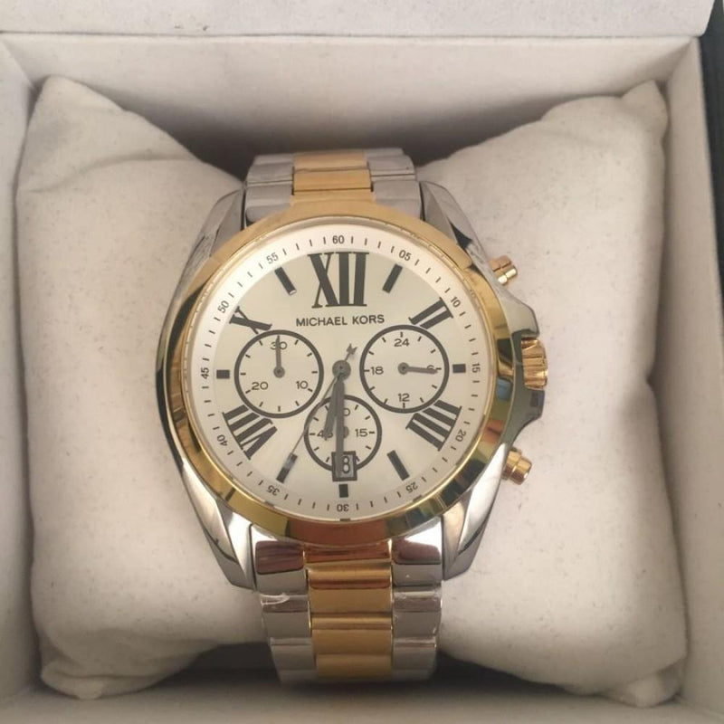 Michael Kors Bradshaw Chronograph Two-tone Ladies Watch MK5855 - Big Daddy Jewelry #4