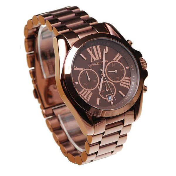 Michael Kors Bradshaw Chronograph Espresso Dial Unisex Watch MK5628 - Big Daddy Jewelry #2