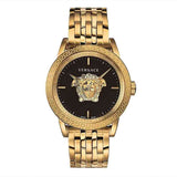 Versace Gold Stainless Steel Black Dial Men's Watch  VERD00818 - Big Daddy Jewelry