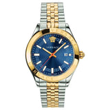 Versace Hellenyium Two-Tone Blue Dial Men's Watch  VEVK00520 - Big Daddy Jewelry