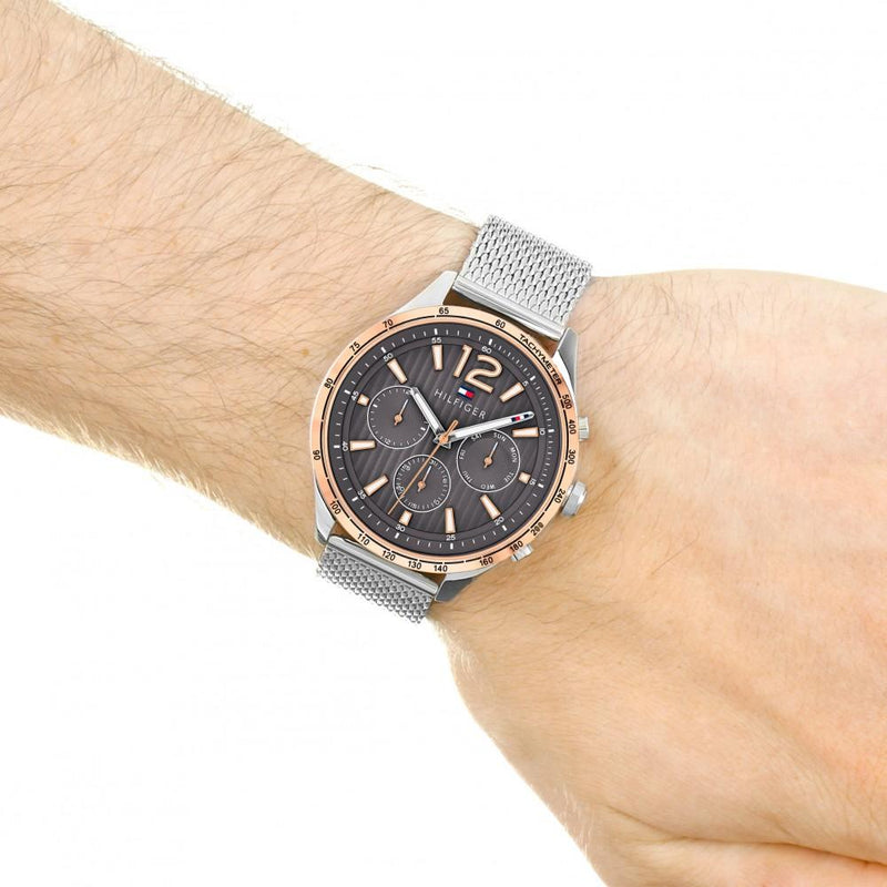 Tommy Hilfiger Chronograph Grey Dial Men's Watch 1791466 - Big Daddy Jewelry #4