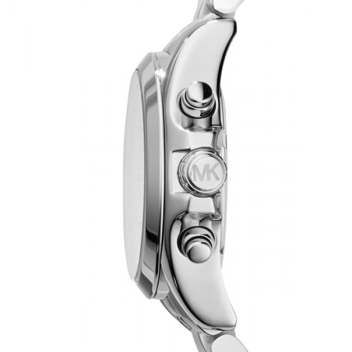 Michael Bradshaw Chronograph Silver Dial Ladies Watch MK6174 Water resistance: 100 meters / 330 feet Movement: Quartz