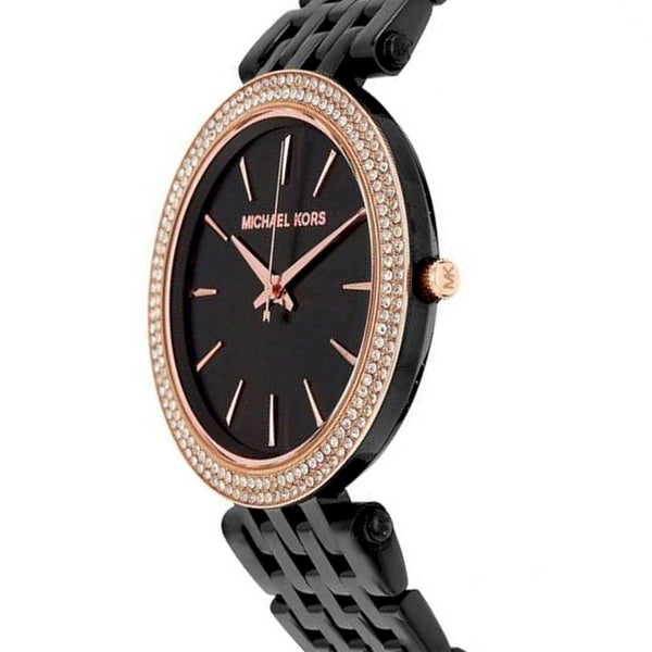 Michael Kors Darci Crystal Paved Black Dial Ladies Watch MK3407 - Big Daddy Jewelry #2