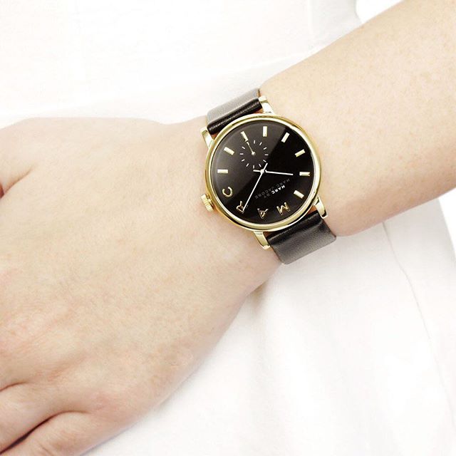 Marc Jacobs Baker Leather Strap 36mm Ladies Watch MBM1269