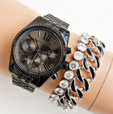 Michael Kors Chronograph Black Women's Watch MK5709 - Big Daddy Jewelry #5