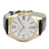 Hugo Boss White Dial Leather Strap Men's Watch 1513020 Water resistance: 30 meters Movement: Quartz
