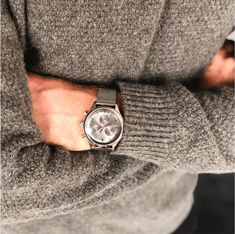 Hugo Boss Companion Chronograph Grey Dial Men's Watch 1513549