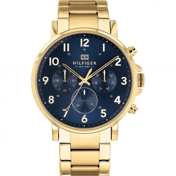 Tommy Hilfiger Multi-function Gold Steel Men's Watch  1710384 - Big Daddy Jewelry