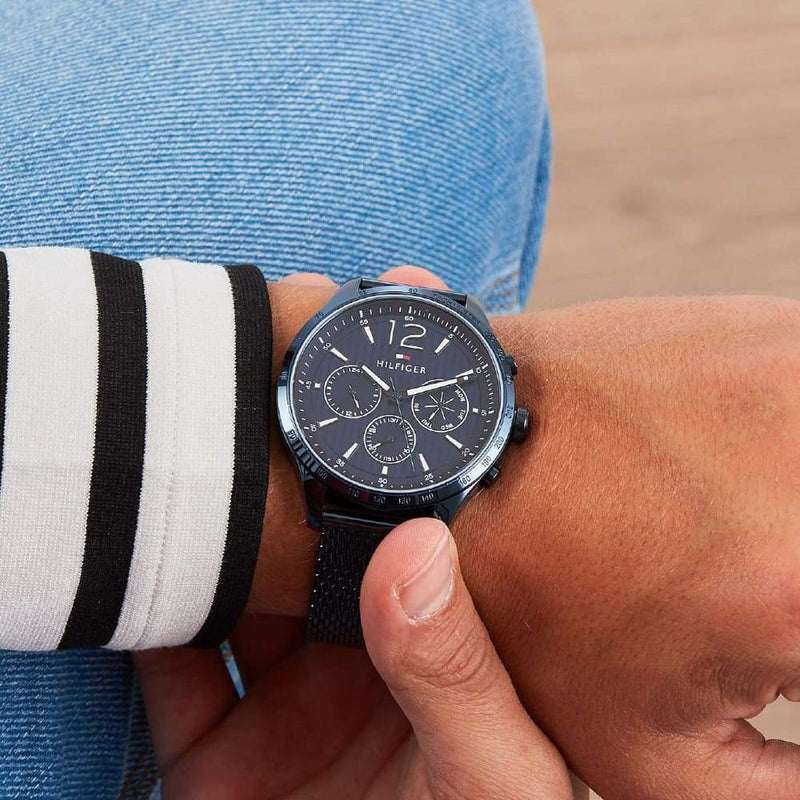 Tommy Hilfiger Blue Chronograph Men's Watch 1791471 - Big Daddy Jewelry #4