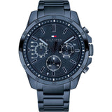Tommy Hilfiger Decker Chronograph Blue Dial Men's Watch #1791560 - Big Daddy Jewelry