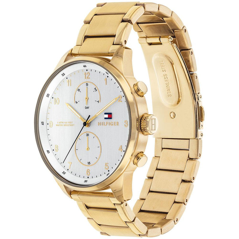 Tommy Hilfiger Stainless Steel Golden Strap Men's Watch 1791576 - Big Daddy Jewelry #3